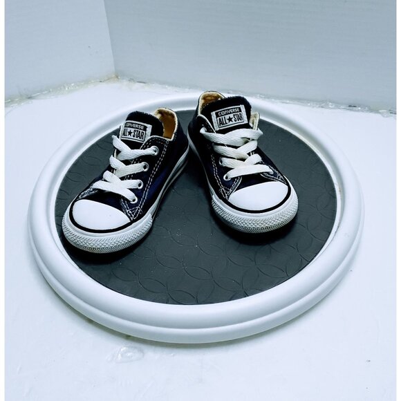 Converse All Star Infant Navy Low-Top Sneakers Size 7 US - Picture 2 of 7